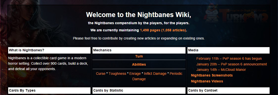 Nightbanes Wiki Açıldı