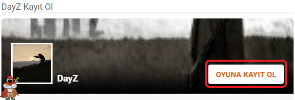 DayZ Kayıt Ol