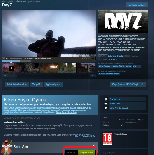 DayZ Kayıt Ol