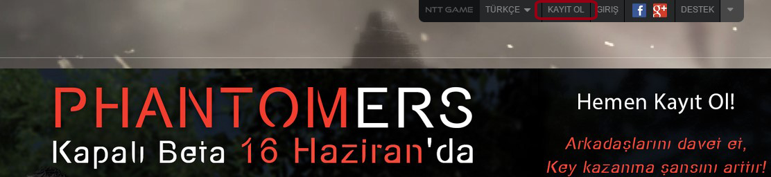 Phantomers Kayıt Ol 3 Phantomers Kayıt Ol