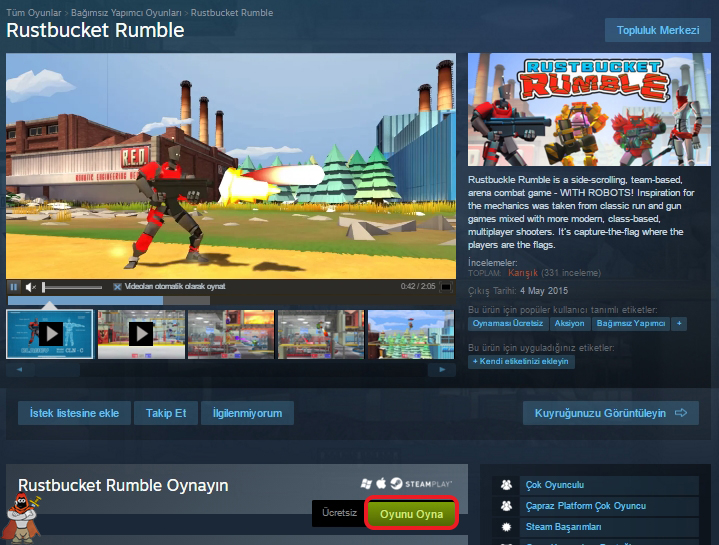 Rustbucket Rumble Kayıt ol