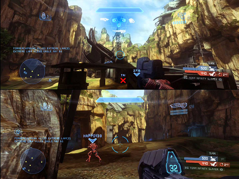 Halo Bölünmüş Ekran Özelliği İle Gelecek