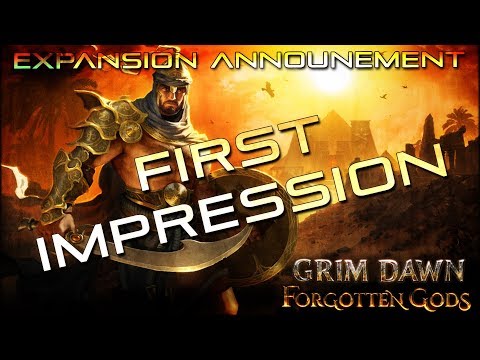 Grim Dawn FORGOTTEN GOD EXPANSION Announced!!!