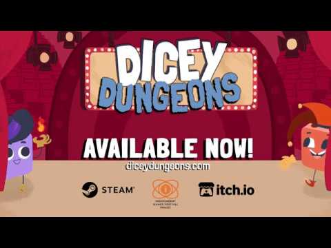 Dicey Dungeons Launch Trailer