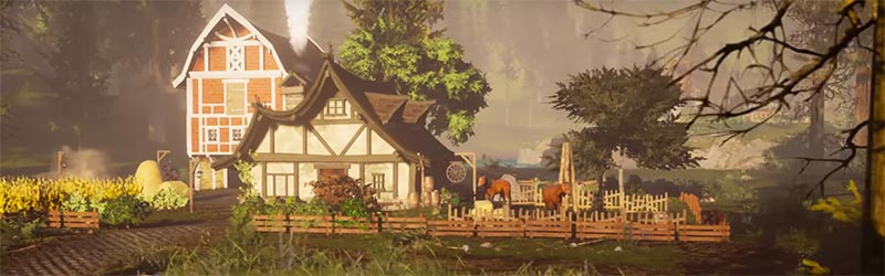 Ashes Of Creation'dan Oyunda Sahip Olabileceğiniz Evleri Gösteren Video