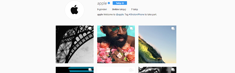 Apple'ın Resmi Instagram Hesabı Sonunda Açıldı! 1 Apple'ın Resmi Instagram Hesabı Sonunda Açıldı!