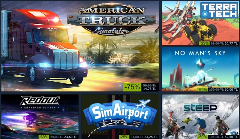 Steam İndirimleri Devam Ediyor! 1 Steam İndirimleri Devam Ediyor!