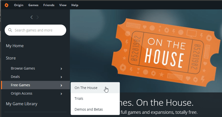 Origin On The House Kapatılıyor