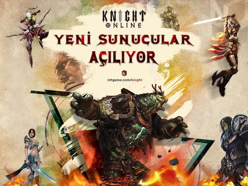 Knight Online'a Yeni Sunucular Geliyor!