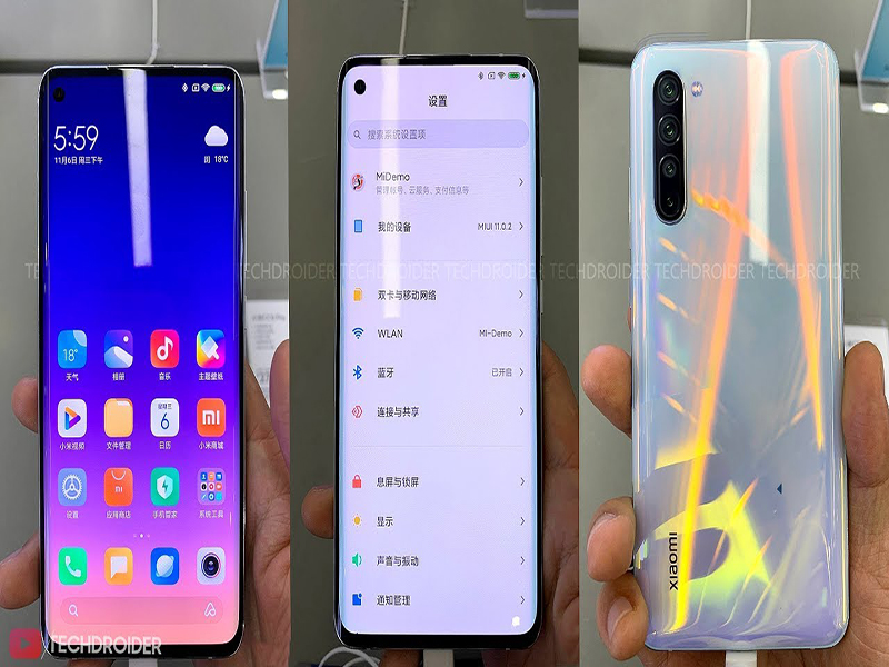 Xiaomi Mi 10 Canlı Olarak Görüldü 1 Xiaomi Mi 10 Canlı Olarak Görüldü