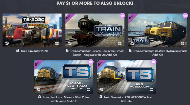 Humble Bundle 1 Dolara Train Simulator 2020 Veriyor 1 Humble Bundle 1 Dolara Train Simulator 2020 Veriyor