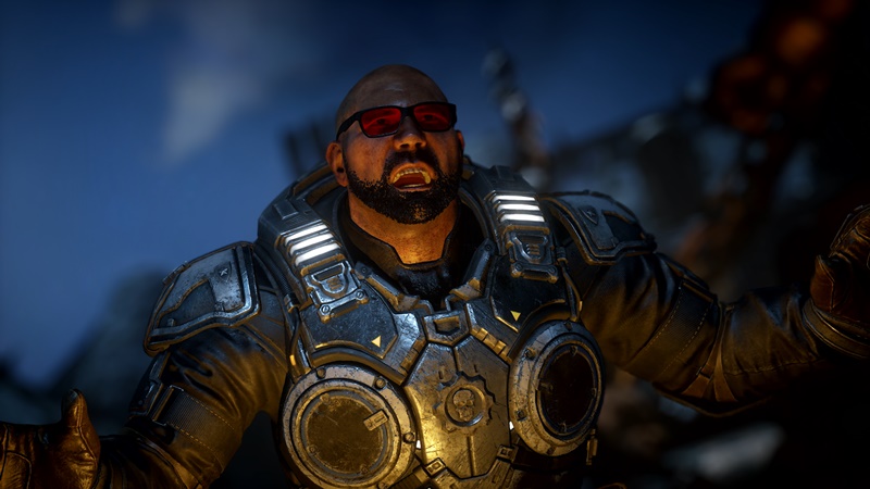 Gears 5, WWE Güreşçisi Batista'yı Ücretsiz DLC Karakteri Olarak Oyuna Ekliyor