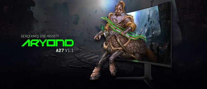 Monster Notebook'un Yeni Oyuncu Monitörü Aryond Satışa Sunuldu