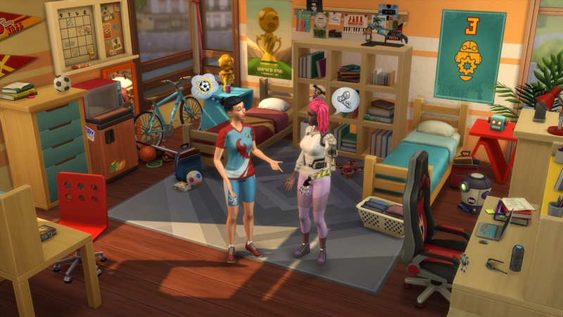 The Sims 4'ün Discover University DLC Paketi Steam'de Yayınlandı