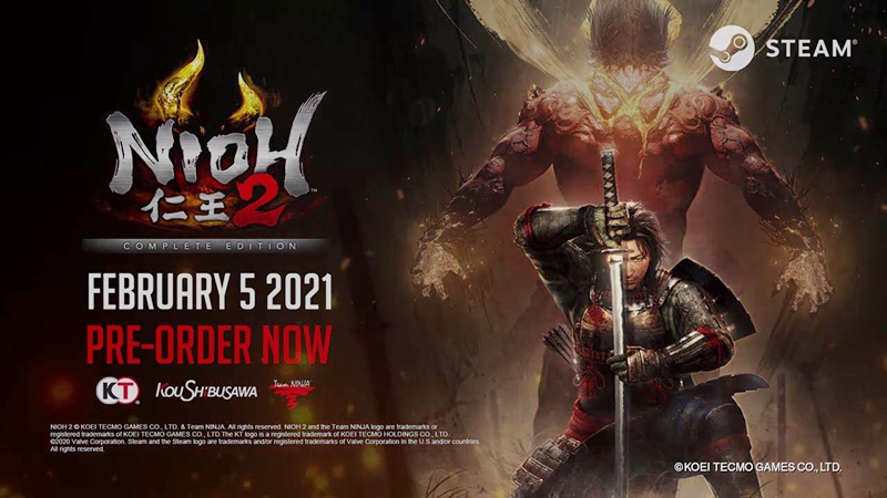 Nioh 2, Şubat 2021 Tarihinde PC'ye Geliyor 1 Nioh 2, Şubat 2021 Tarihinde PC'ye Geliyor