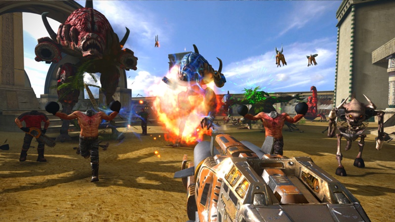 Serious Sam Collection, Konsollar Ve Nintendo Switch İçin Yayınlandı 1 Serious Sam Collection, Konsollar Ve Nintendo Switch İçin Yayınlandı