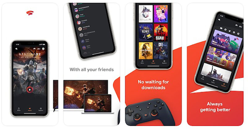Google Stadia iOS Platformuna Geldi