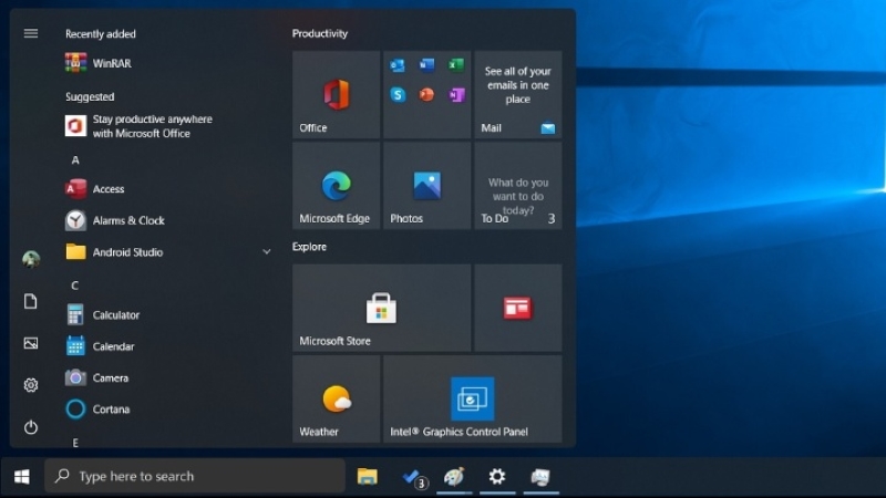 Yeni Windows 10 Güncellemesi Başlat Menüsünü Değiştirecek 1 Yeni Windows 10 Güncellemesi Başlat Menüsünü Değiştirecek