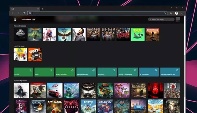 Bulut Oyun Servisi xCloud, Tarayıcılarda Test Edilmeye Başlandı 2 xCloud tarayici