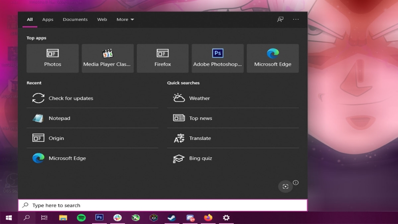 Windows 10 Arama Yeri Yakında Microsoft Edge ile Entegre Olacak