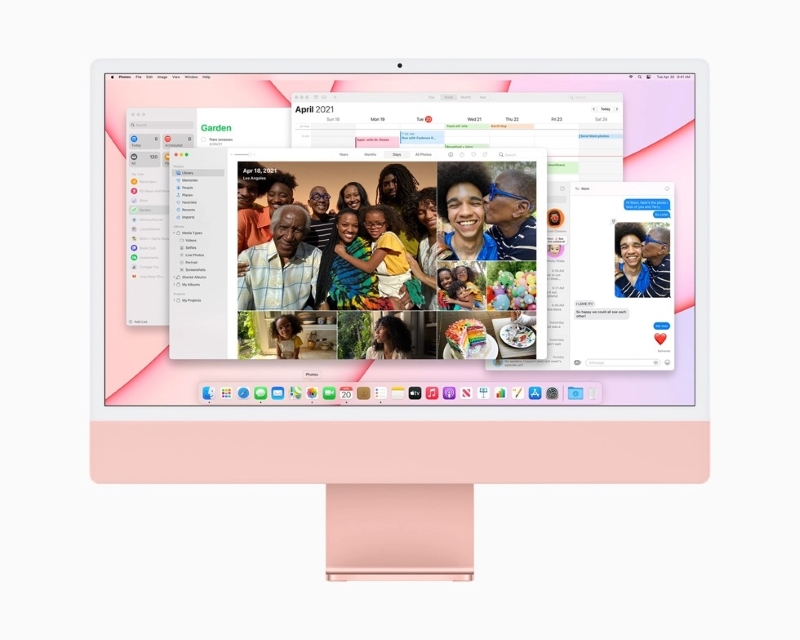 Apple, Yeni M1 Destekli iMac Modelini Duyurdu 2 Apple, Yeni M1 Destekli iMac Modelini Duyurdu