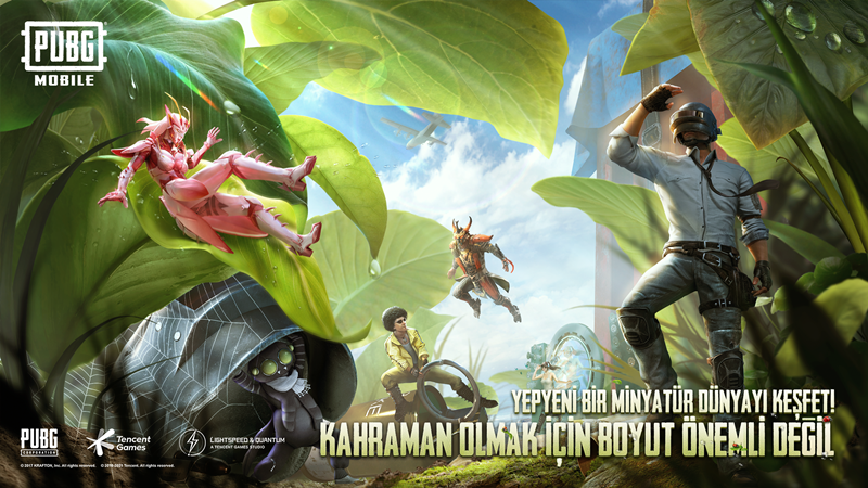 PUBG Mobile Böcek Modu Yayınlandı! 1 PUBG Mobile Böcek Modu