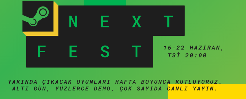 Steam Next Fest Bugün Başlayacak: Onlarca Demo Var! 1 Steam Next Fest Bugün Başlayacak: Onlarca Demo Var!
