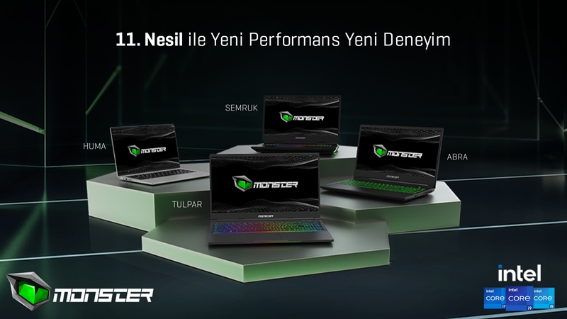 yeni Monster Notebook modelleri