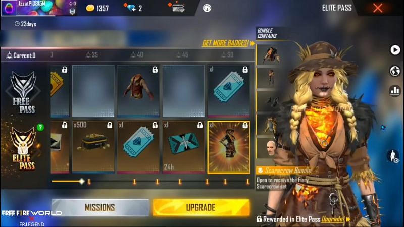 Free Fire Sezon 39 Elite Pass: Çıkış Tarihi ve Sızan Tüm Ödüller 2 Free Fire Sezon 39 Elite Pass ödülleri
