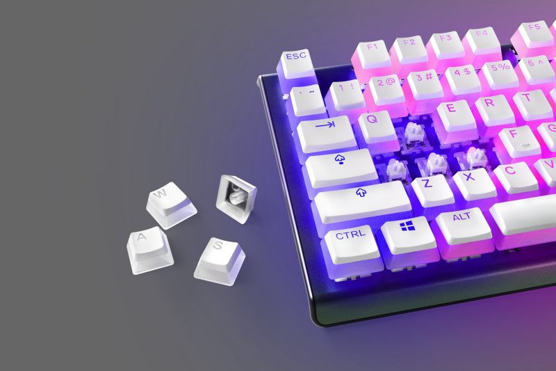 SteelSeries PrismCaps Serisi: Üstün Dayanıklılık, Göz Alıcı Tasarım 3 SteelSeries PrismCaps klavye
