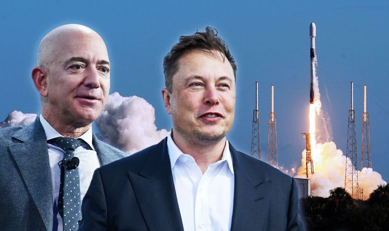 Elon Musk, Jeff Bezos'u Geçerek Dünyanın En Zengin İnsanı Oldu 2 jeff bezos elon musk