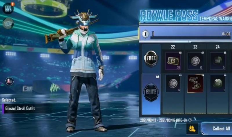 PUBG Mobile Sezon 23 (C1S2 M4) Ne Zaman Gelecek? Royale Pass Ödülleri Neler? 8 Glacial Stroll Outfit (Ücretsiz RP Ödülü) PUBG Mobile sezon 23