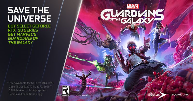 GeForce RTX Sistemi Alanlara Marvel’s Guardians of the Galaxy Bedava 1 Guardians of the Galaxy