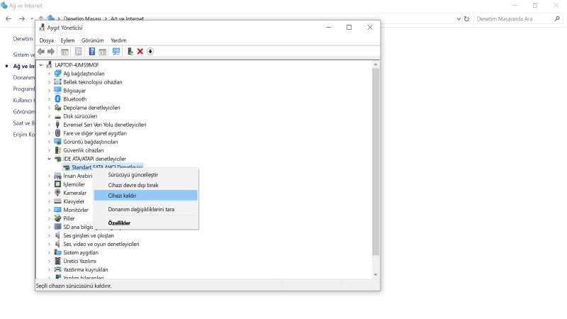 Kod 43 Hatası (Windows Bu Aygıtı Durdurdu) Çözümü 2 Kod 43 Hatası