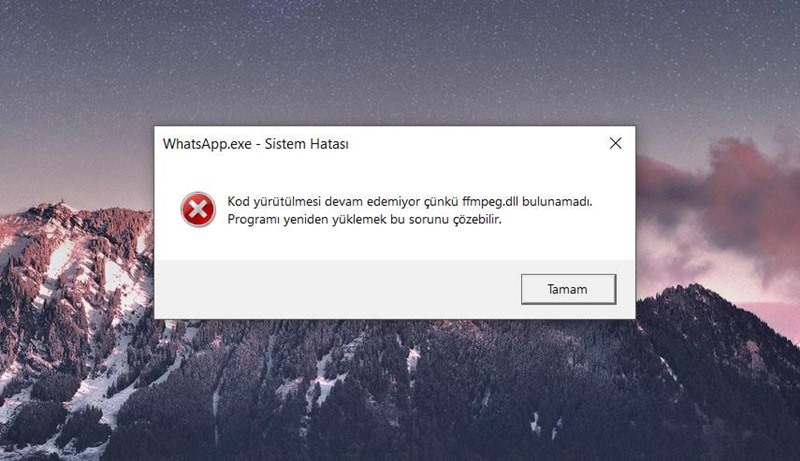 ffmpeg.dll Hatası Nasıl Çözülür? 5 Kolay Yöntem 1 ffmpeg.dll hatası