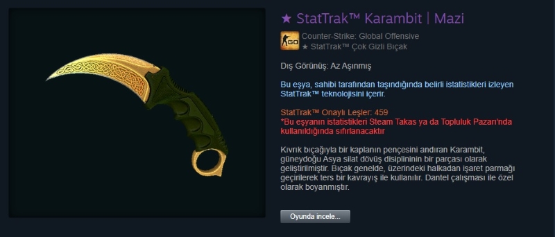 CS GO En Pahalı Skin Hangisi? 2 CS GO En Pahalı Skin Hangisi?