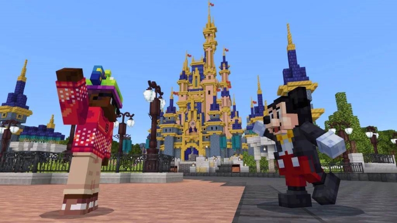 Minecraft'a Walt Disney World Ek Paketi Geldi! 2 Disney World