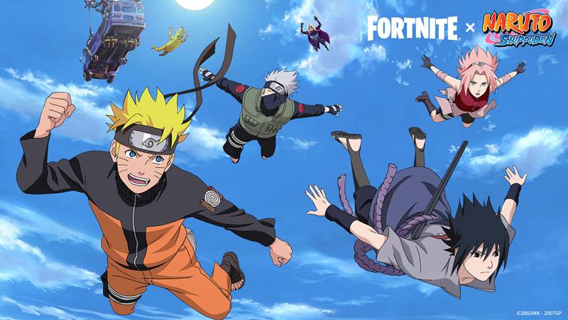 Sevilen Anime Serisi Naruto Fortnite'a Geldi! 1 Fortnite Naruto