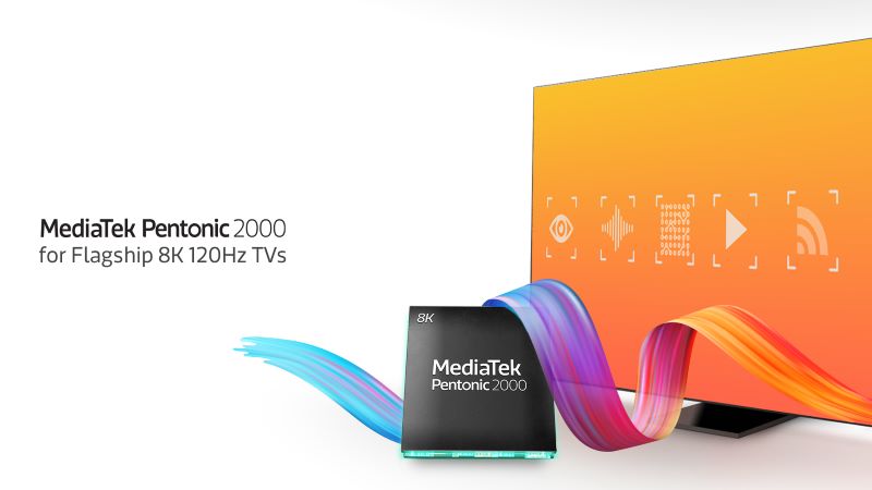 MediaTek, 8K TV İşlemcisi Pentonic 2000'i Duyurdu 4 Pentonic 2000