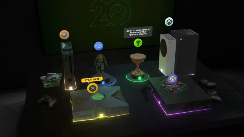 Microsoft Metaverse: Etkileşimli Xbox Müzesi'ne Katılın! 2 Xbox Müzesi
