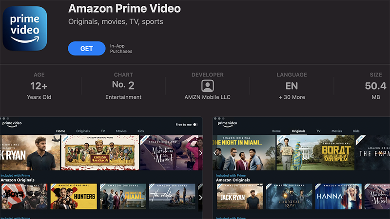 Amazon Prime Video macOS Uygulaması Çıktı 3 Amazon Prime Video macOS