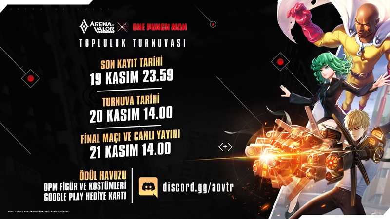 Arena of Valor: Yeni Çağ Ödüllü Topluluk Turnuvası Başlıyor 3 arena of valor yeni çağ topluluk turnuvası