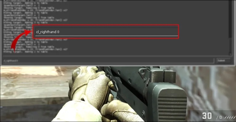 CS GO Silahı Sol Ele Alma (CS GO El Değiştirme Kodu) 4 CS GO Silahı Sol Ele Alma