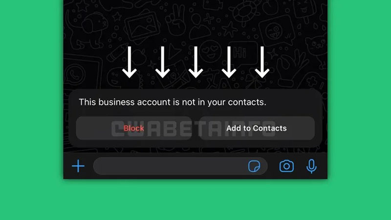iOS İçin WhatsApp İşletme Hesaplarına Dair Yeni Bir Uyarı Özelliği Kazanıyor 4 ios icin whatsapp isletme hesaplarina dair yeni bir uyari ozelligi kazaniyor 2