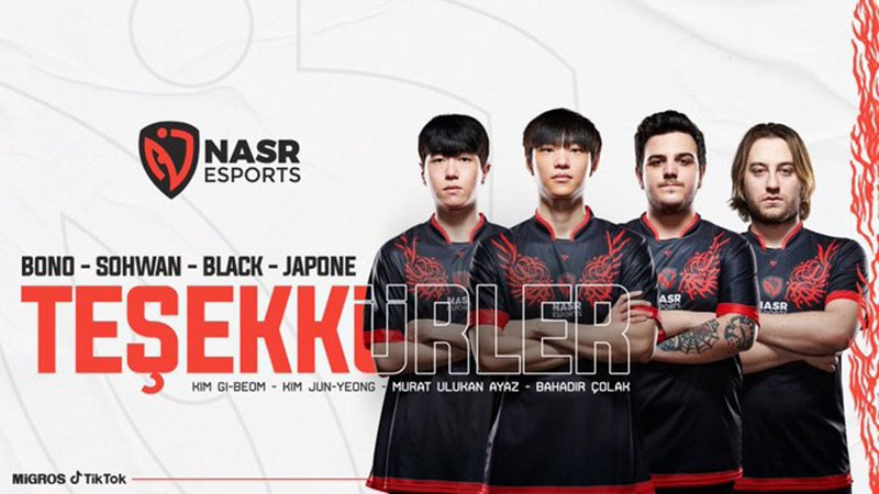 NASR Esports League of Legends Takımında Yeniden Yapılanmaya Gitti 3 NASR Esports League of Legends Takımı