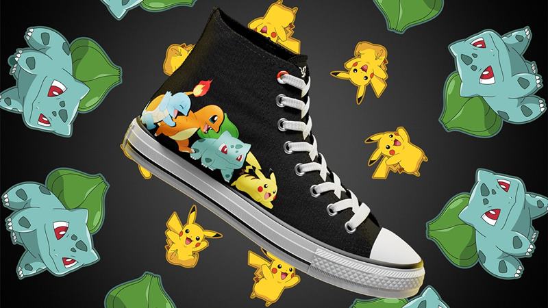 Pokemon ile Converse'ten Özel İşbirliği 1 pokemon converse