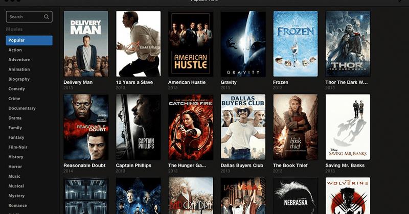 Android'de Ücretsiz Film İndirebileceğiniz En İyi 7 Uygulama 12 popcorn time uygulama