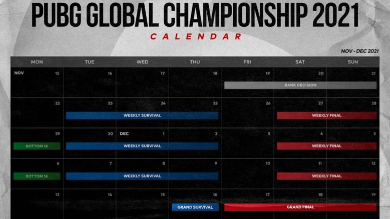 PUBG Global Championship 2021'e Genel Bakış 8 PUBG Global Championship