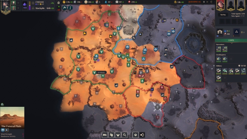 Civilization Benzeri 'Dune Spice Wars' Duyuruldu 2 Dune Spice Wars