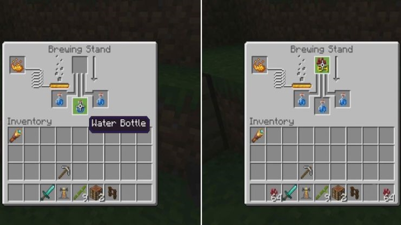 Minecraft Gece Görüş İksiri Nasıl Yapılır? 2 Minecraft Gece Görüş İksiri